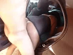 Morena cuzuda adora foder gostoso na garagem