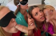 Três safadas disputando rola em uma suruba quente de cair o queixo