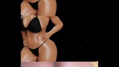 Mulher balançando